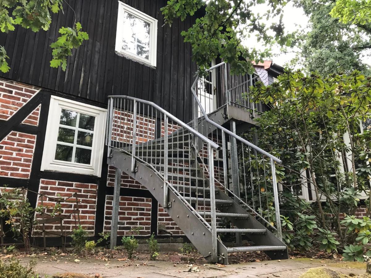 Antiquitaeten Cafe Schwarmstedt Exteriör bild